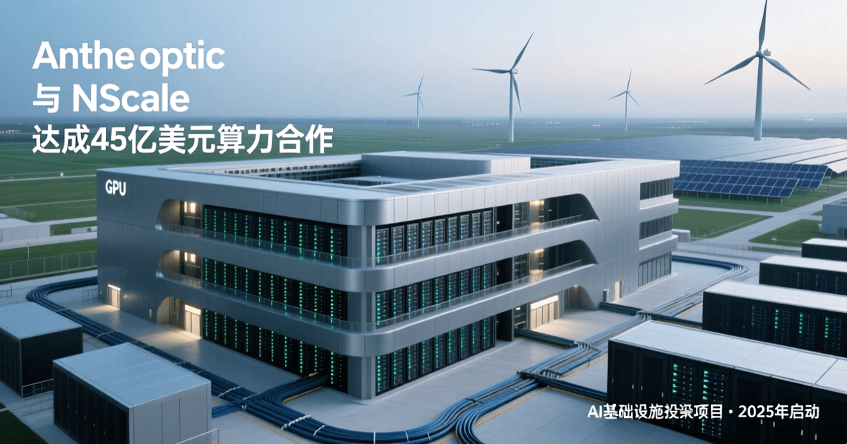 Anthropic与Nscale算力合作，GPU集群与AI基础设施