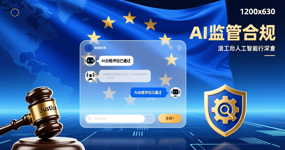 AI 新闻配图:欧盟将 ChatGPT 指定为《数字服务法》「超大型在线搜索