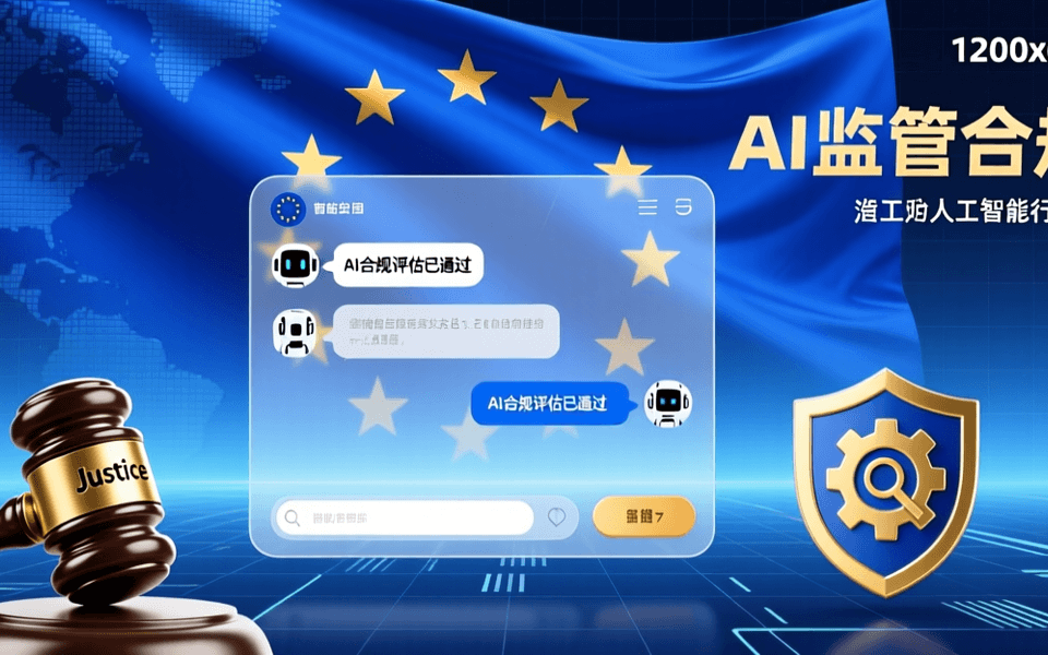 AI 新闻配图:欧盟将 ChatGPT 指定为《数字服务法》「超大型在线搜索