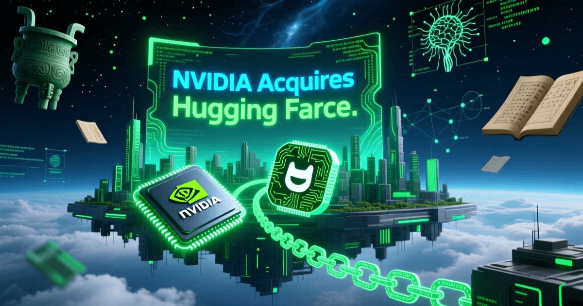 英伟达收购Hugging Face,绿色代码流与芯片融合