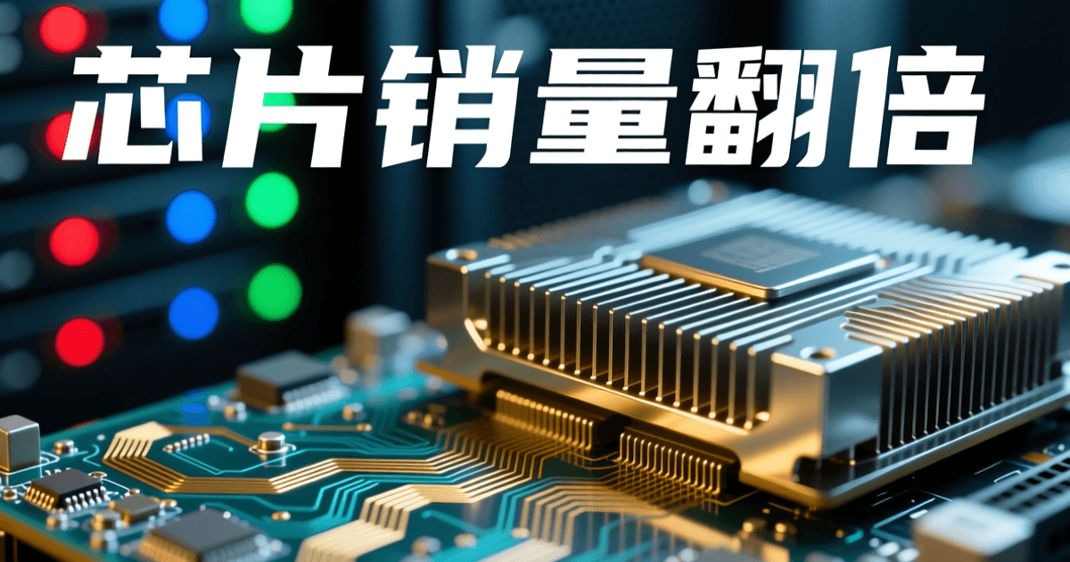 企业级 AI 加速卡与服务器主板的微距特写,金色与青色电路走线清晰,散热金属鳍片占据画面右侧,背景是虚化的数据中心机柜指示灯